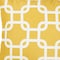 Homeroots Yellow Nautica Latice Printed Decorative Throw Pillow Cover 18 x 18 in. 355328 - alternate 5